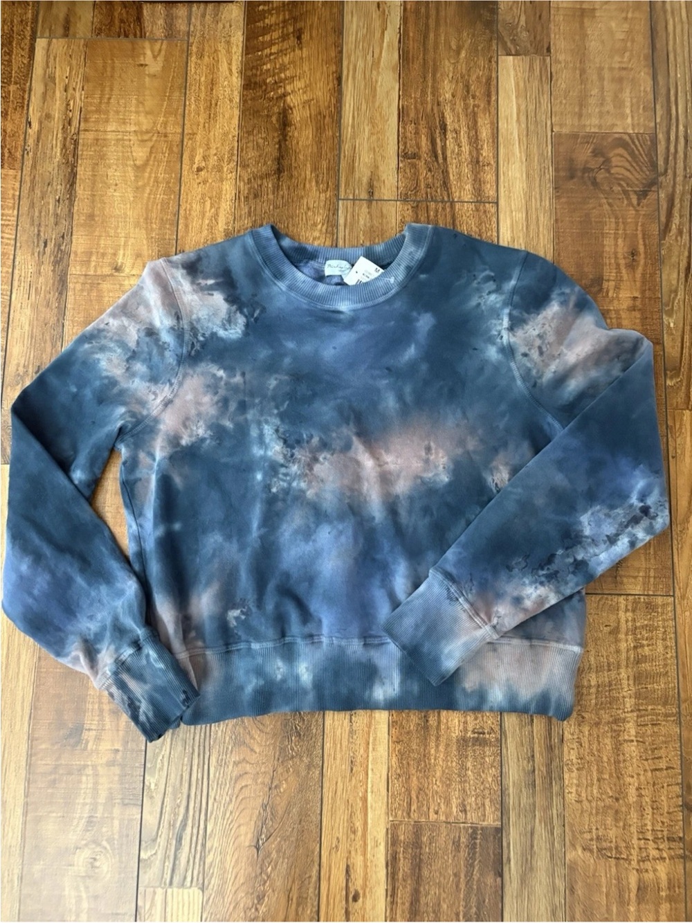 Michael Stars Comet Pullover in Blue Nocturnal Combo $158.00 SZ M NEW